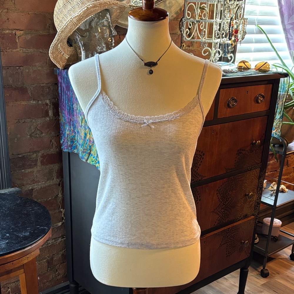 Women's Lace-Trim Cami Tank Top - 
TANKS 2 FOR $10! Bundle and message me!